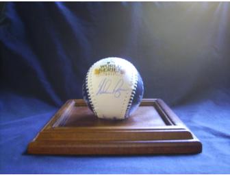 Nolan Ryan autographed Texas Rangers Baseball