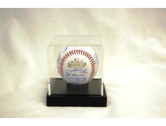 Official 2011 World Series Texas Rangers Autographed Baseball