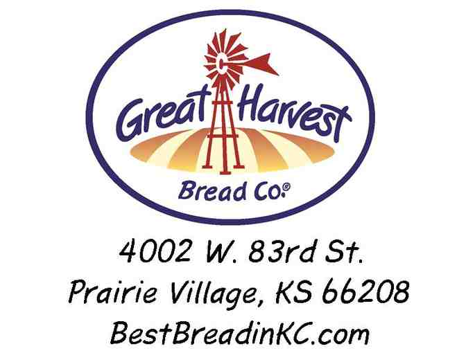 FRESH BREAD FOR A YEAR and Bread Gift Box from GREAT HARVEST BAKERY