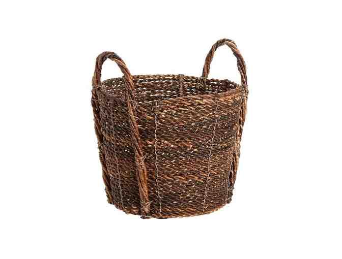 Cozy Cocoa Pottery Barn Gift Basket: 2 Mugs, Blanket & Ghiradelli Chocolate Mocha Mix