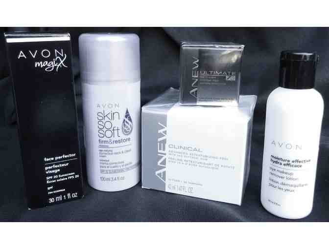 AVON Restorative Beauty Package-ANEW, SKIN SO SOFT, CLINICAL PEEL, FACE PERFECTOR & MORE!