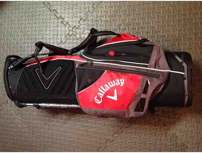 Callaway Hyperlite 5 Golf Bag - Red, Black, Charcoal