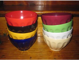 MultiColored Serving Bowls