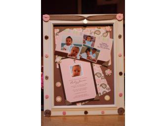 Personalized Baby Announcement or Frame