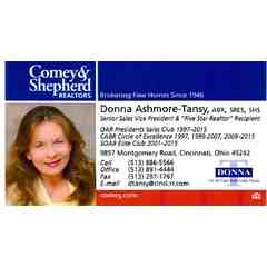 Donna Ashmore-Tansy, SSVP - Comey & Shepherd Realtors