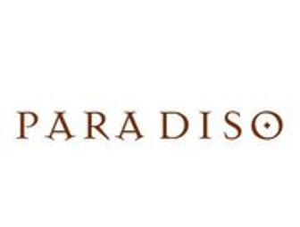 Paradiso Restaurant & Wine Bar Gift Certificate