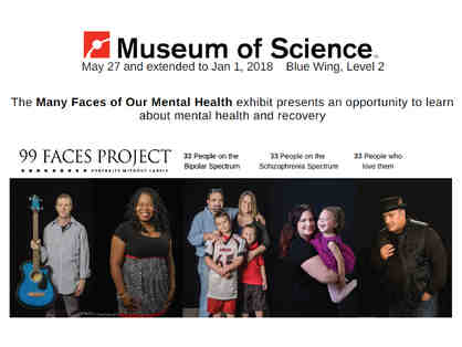 Private Tour of 99 Faces at Museum of Science