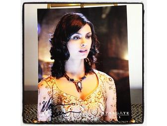 Morena Baccarin Signed Photographs & Firefly Bag