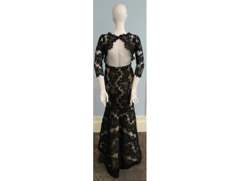 Alice + Olivia Vintage Lace Gown
