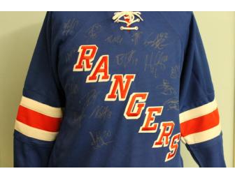 Rangers Jersey Signed by 2012-2013 Current Team and Greats