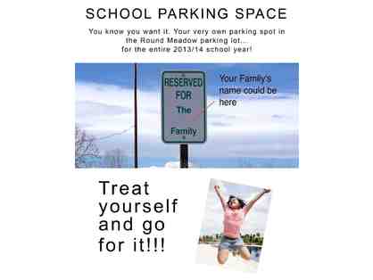 R.M. Exclusive - Parking Space at School for the 2018-2019 School Year!