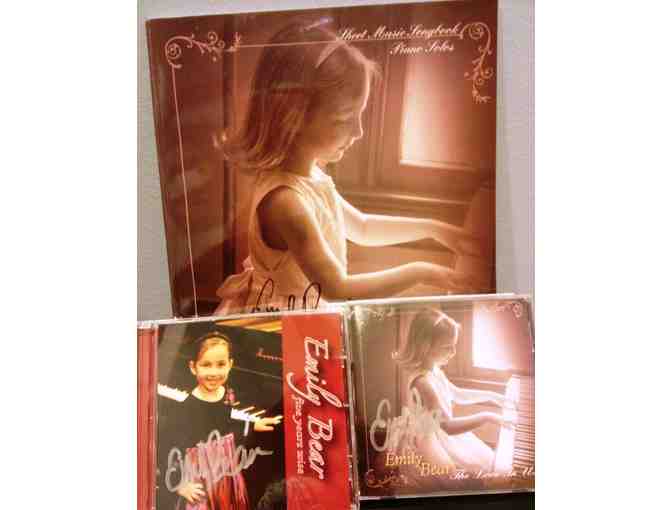 Emily Bear Autographed Complete Sheet Music & CD Collection