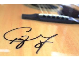 Craig Morgan Autographed Epiphone Acoustic Guitar