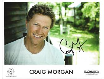Craig Morgan Autographed 8x10 and 'This Ole Boy' CD