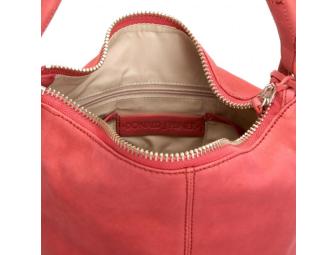 Donald J Pliner - Abina Nubuck Hobo (Poppy) Brand New w/Tags