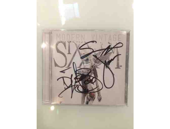 Nikki Sixx Modern Vintage Sixx:AM Signed CD