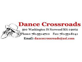 DANCE CROSSROADS $25 GIFT CERTIFICATE