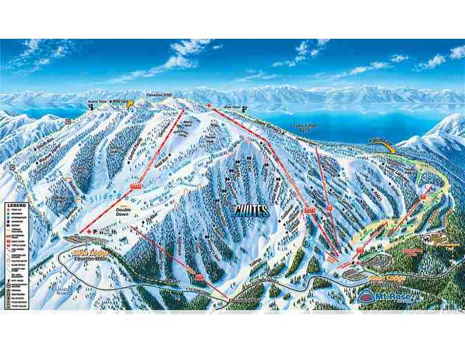 2 Lift Tickets - Mt. Shasta Ski Park, McCloud, CA (value $88)
