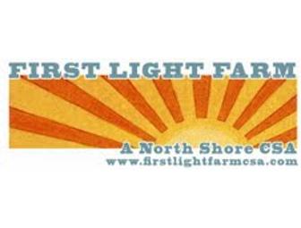 First Light Farm CSA  - Full Share - 20 weeks beginning Mid-June & ending in late October