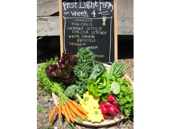 First Light Farm CSA  - Full Share - 20 weeks beginning Mid-June & ending in late October