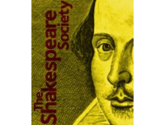 Patron Membership to NYC's Shakespeare Society