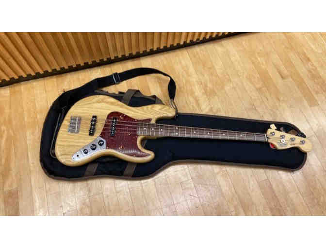 Fender Electric Jazz Bass Guitar and Bag