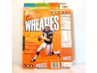 Peyton Manning Autographed Wheaties Box