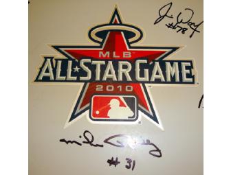 2010 All-Star Game Home Plate - Umpire Signed