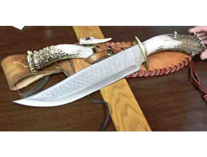 Elk Horn Handled Knives (Stainless Steel)