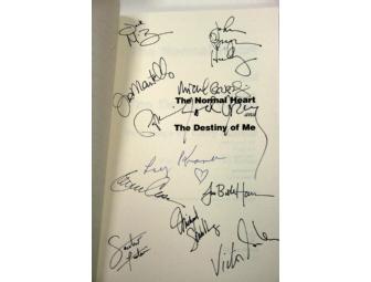 Autographed Script of The Normal Heart Staged Reading that inspired the Broadway Show!