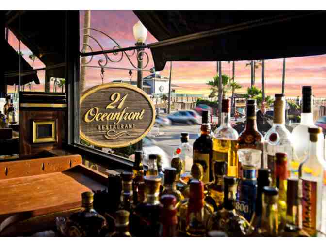 $100 Certificate to 21 Oceanfront Restaurant