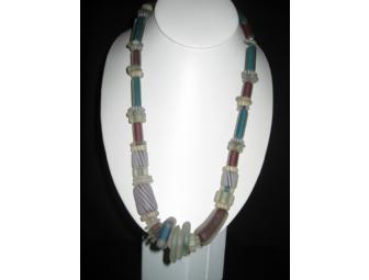 Exotic Beaded Necklaces (Three!) and Earrings, Plus $25 Certificate