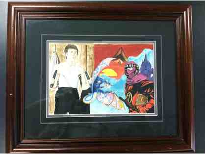 Bruce Lee Watercolor
