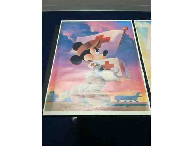 Disney Red Cross Posters