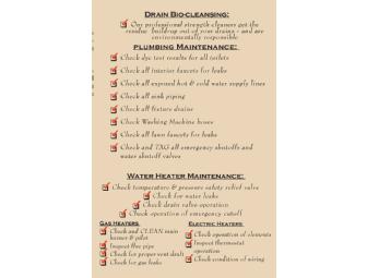 Plumbing Preventative Maintenance
