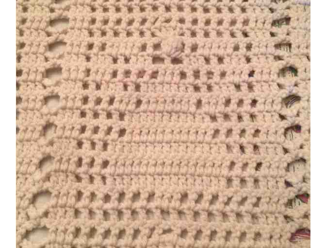 Hand Crocheted Angel Afghan