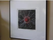 Wired - signed original - matted and framed - Lisa Barthelson