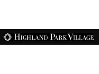 Highland Park Village Shopping Experience