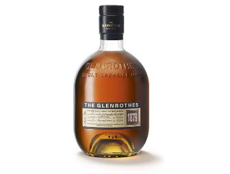 Bottle of Glenrothes Single Malt Whiskey