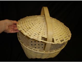 Handcrafted Feather Basket