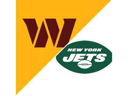 Four (4) Tickets to the NY Jets vs. Washington Commanders Game - Dec. 24th, 2023