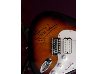 Squier by Fender Electric Guitar Signed by Steve Winwood