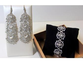 Bracelet and Earring Set by Carolee