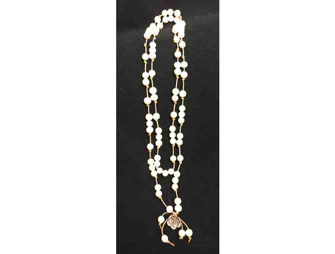 Hand Made Fresh Water Pearl Necklace 48' Momi