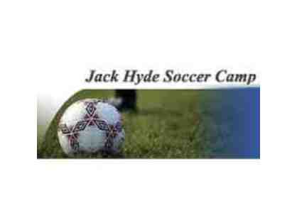 Scholarship Certificate for One Week Jack Hyde Soccer Camp