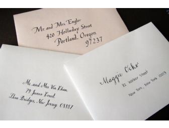 Custom Stationery Set - 12 Envelopes & Cards