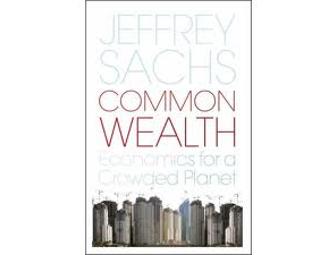 Signed copies of The Price of Civilization and Common Wealth by Jeffrey Sachs