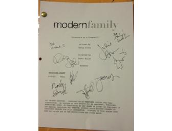 Signed Modern Family Script