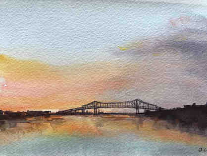 BHCC Alumna Watercolor-Bridge