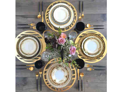 Charger Plate Set with Place Cards